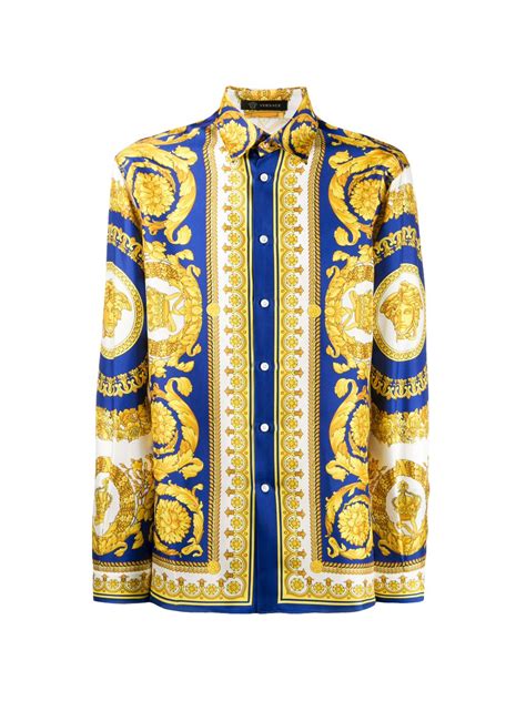 camicia abito versace|Camicie Eleganti .